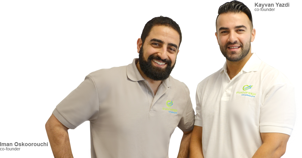 Kayvan Yazdi and Iman Oskooruchi, Founders of TruAdvantage IT MSP