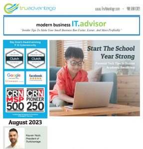 Our August 2023 "Modern Business IT.Advisor" is Printed and Published