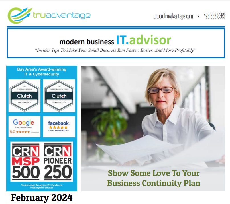 Our February 2024 "Modern Business IT.Advisor" is Printed and Published