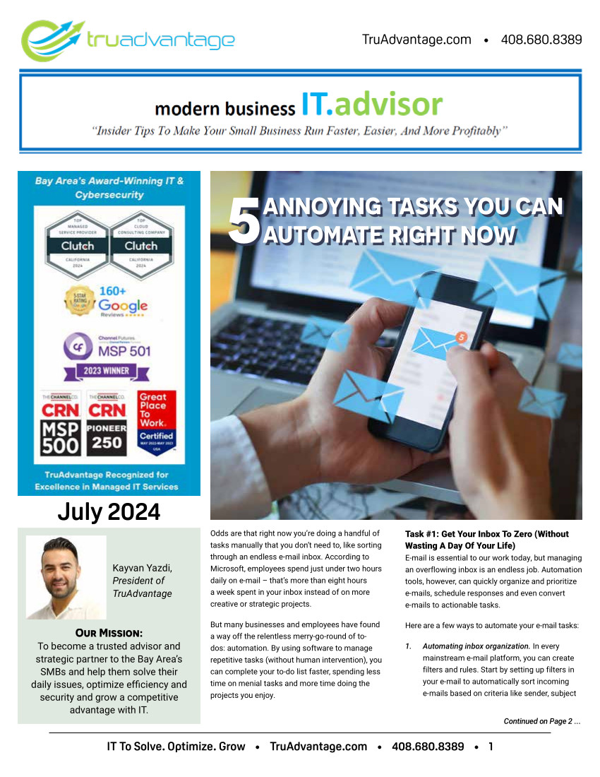 July 2024 Modern Business IT Newsletter