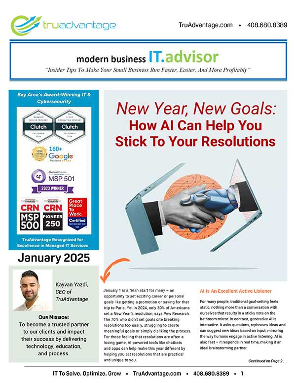 January 2025 Modern Business IT Newsletter